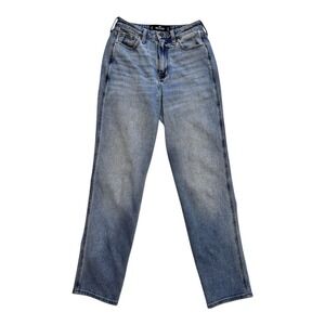 Hollister Mom Jeans Womens 5R 27/27 Blue Ultra High Rise Vintage Stretch (25x27)